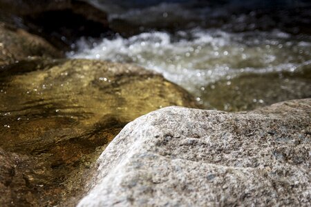 Big Rocks creek river photo