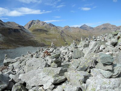 Alps hiking switzerland photo