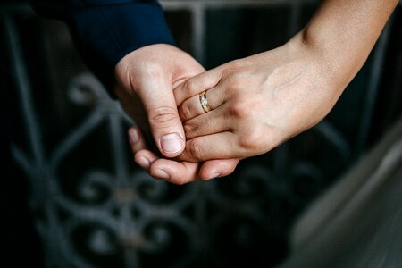 Wedding Ring love hands