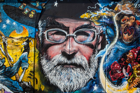 Terry Pratchett Street Art photo