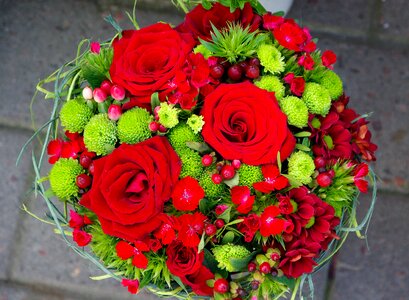 Flowers bouquet flowering