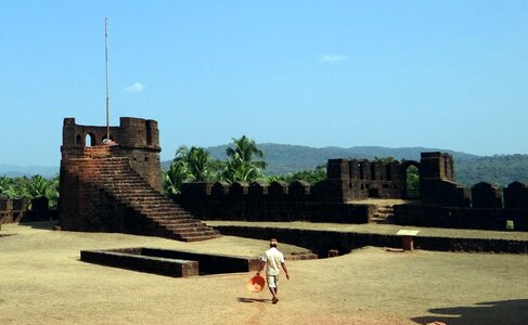 Fortress fortification stone