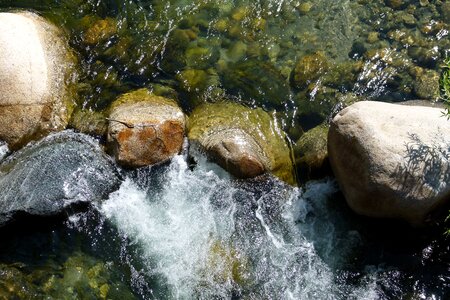 River flowing natural photo