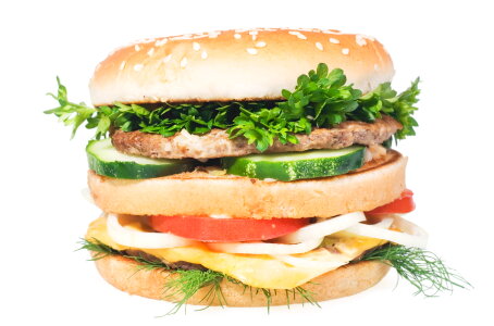 Double Hamburger photo