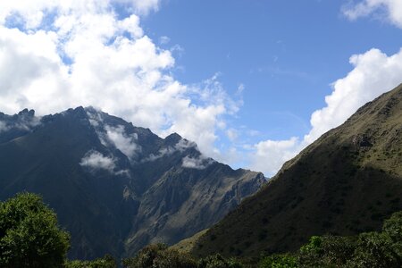 Inca trail to Machu Picchu, Cusco, Peru photo