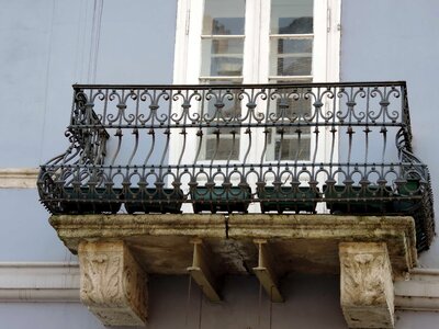 Balcony baroque structure photo