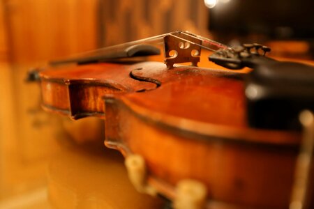 Violin medieval instrument photo