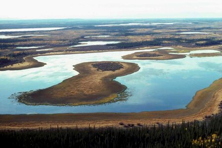 Flats lakes wetland