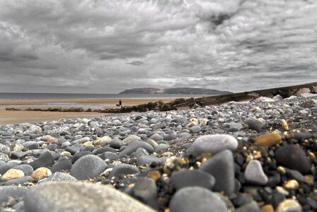 Coast horizon sky