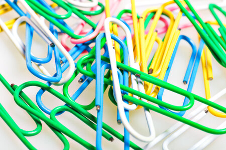 Paper clips photo