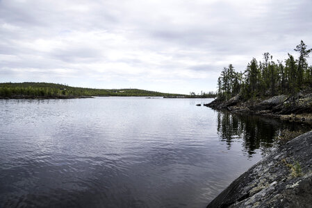 View of Tibbit lake on the Ingraham Trail