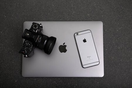 Black Camera iPhone Mac photo