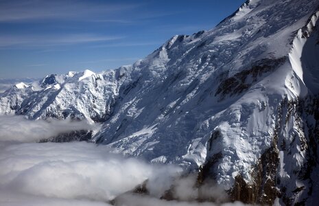 Glacier landscape scenic photo