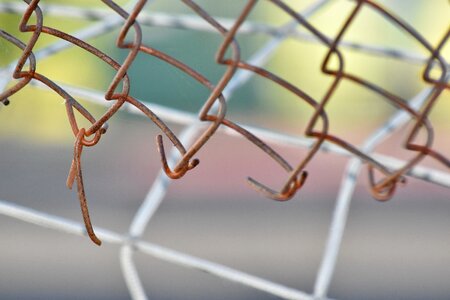 Details fence iron photo