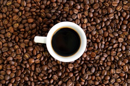 Bean caffeine cappuccino