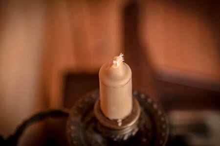Brass candle candlelight