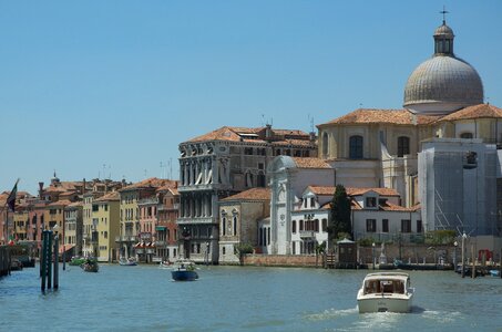 Church of San Geremia on the Grand Canal. Venice. Italy photo