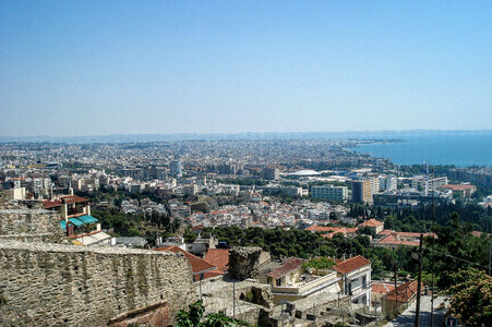 Cityscape view of Thessaloniki