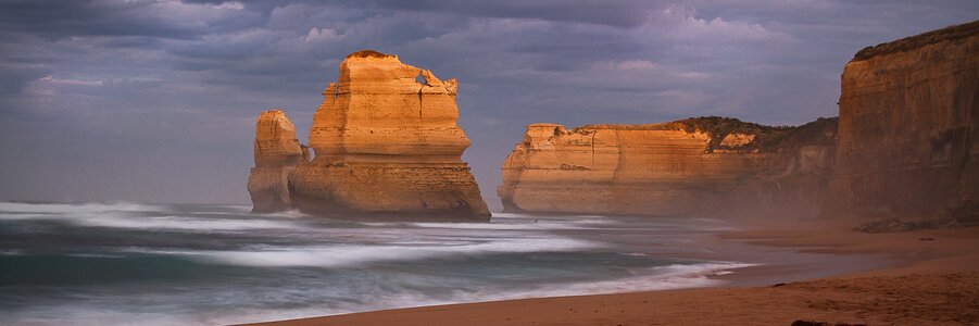 Cliff sea ocean