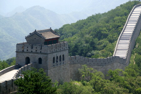 Jinshanling Great Wall, located in Hebei province photo