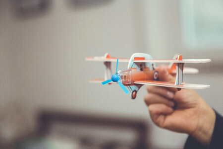 Miniature Plane Aircaft Toy photo