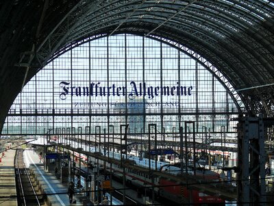 Platform bahnsteigkante railway traffic photo