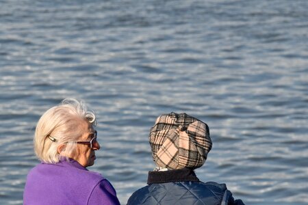 Elderly eyeglasses grandmother photo