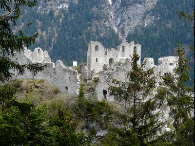 Stone building knight's castle photo