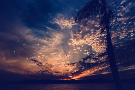 Tropical sunset