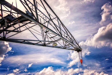 Blue Sky cable crane