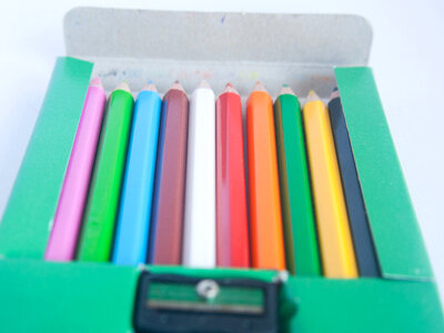 Color Pencils Box photo