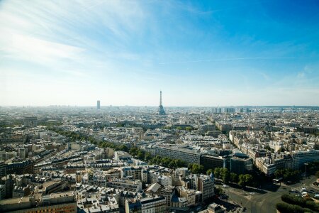 Paris Cityscape Eiffel Tower France City photo