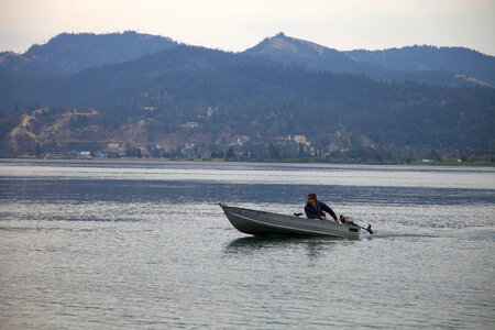 Recreational boating on the Columbia River