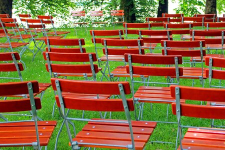 Seats outside catering seat