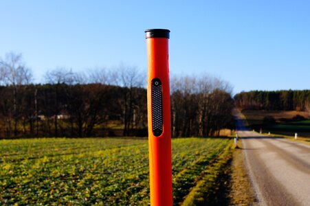Sky road post reflector