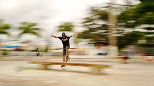 Skateboard sport radical