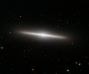 Beautiful Side of Galaxy IC 335 photo