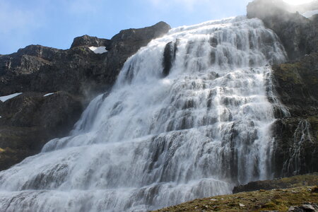 Dynjandi waterfall Iceland