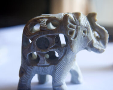 Elephant Figure Decorative photo