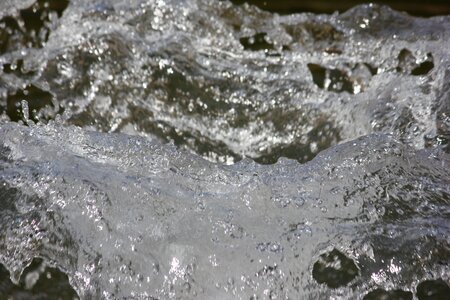 Wet drop liquid photo