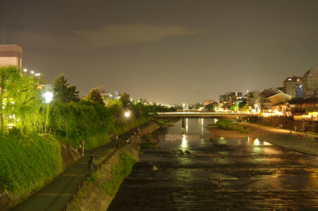Night view in Kyoto