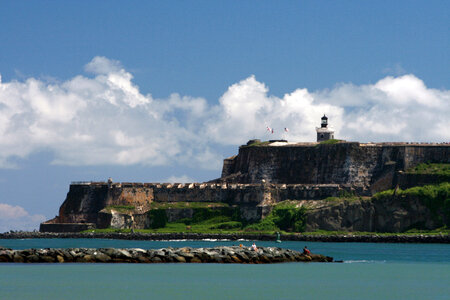 Castle San Felipe del Morro in San Juan, Puerto Rico