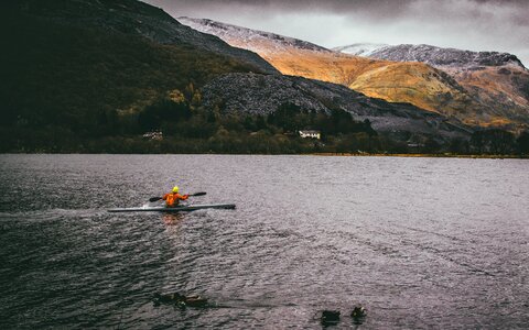 Canoe Lake Water Sea