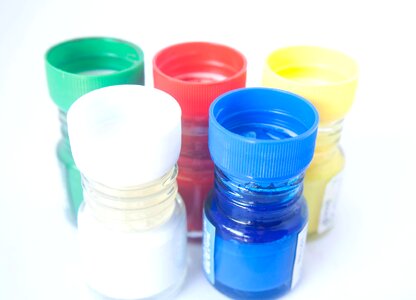Bottle colorful container
