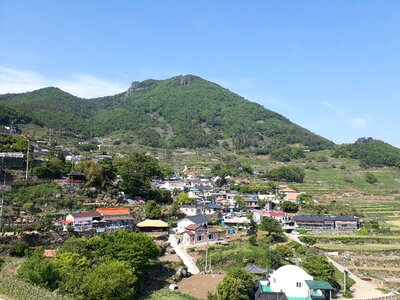 Darangee Village in Namhae South Korea