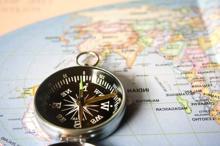 Compass east northeast instrument