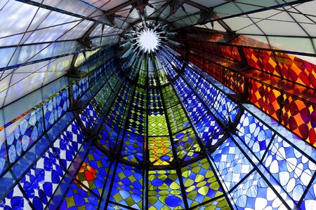 Cone ceiling glass