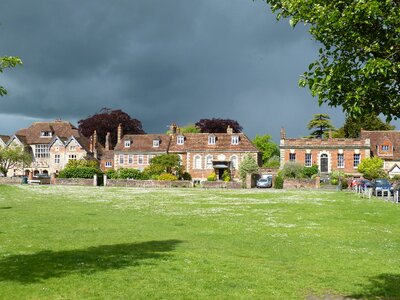 Historically meadow building