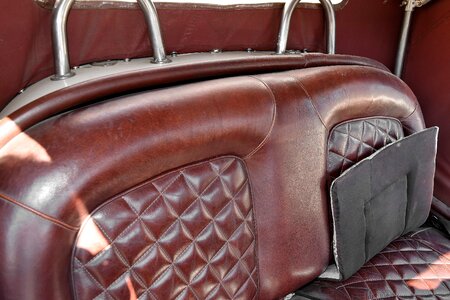 Car Seat leather seat photo