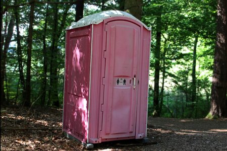 Toilet cabin wc loo photo